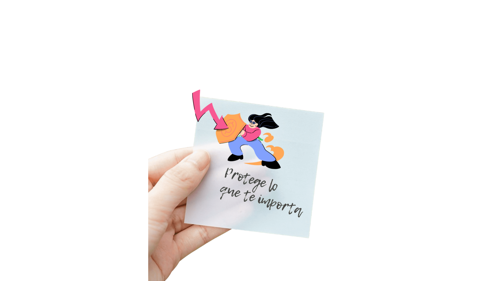 Notas Adhesivas Transparente