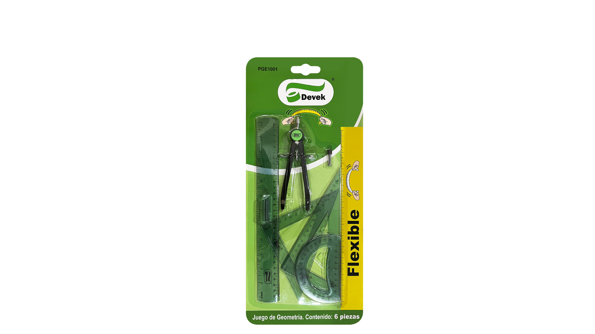 Juego de Geometría Flexible 6 pzas